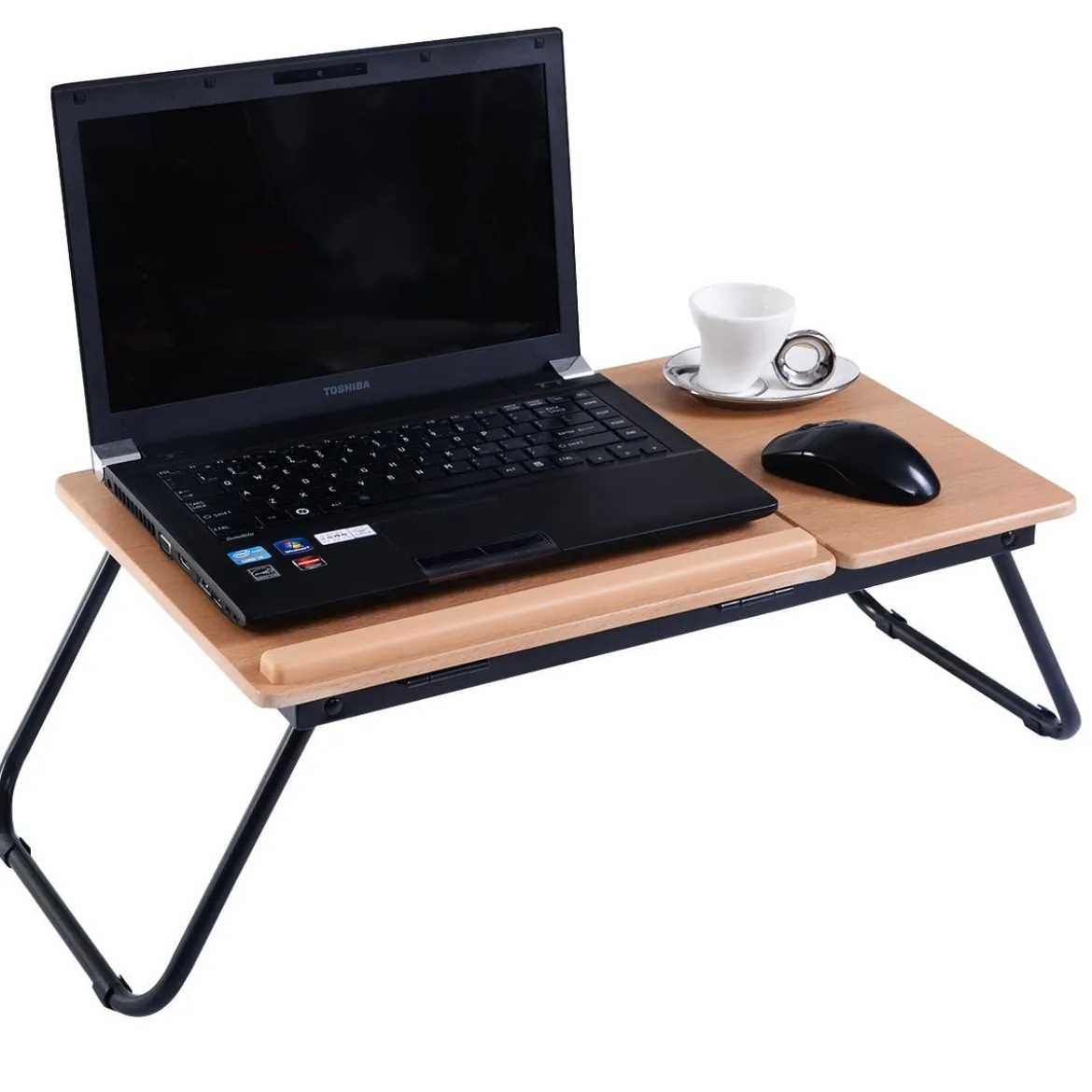 Arbeitstisch Laptoptisch Notebooktisch Betttisch Betttablett Tisch Faltbar Lapdecks