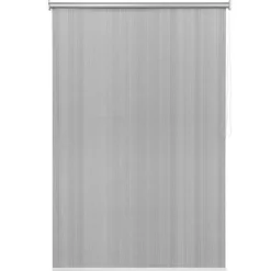 Außenjalousie mit UV-Schutz Abdunkelungsrollo Outdoor Rolljalousie Sonnenschutzrollo 121x181 cm Grau