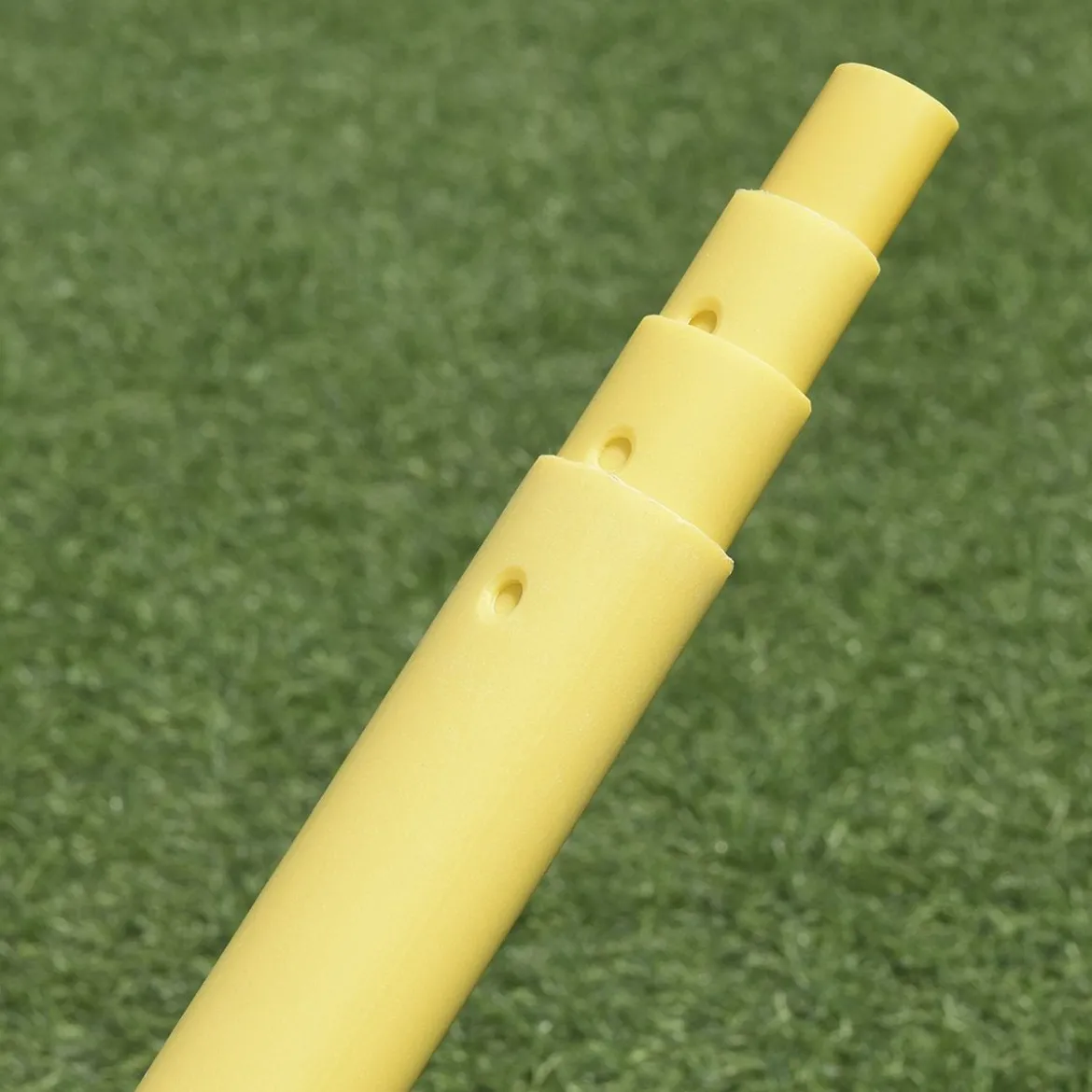 Badminton Netz Set Höhenverstellbares Federballnetz mit Federball und Federballschläger Gelb