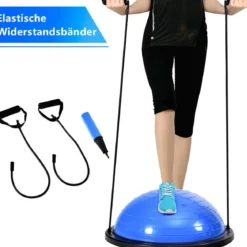 Balance Trainer Ball Yoga Pilates Gymnastikball Körperbalance Flexibilität Rehabilitation ø59cm