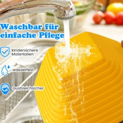Balanciersteine für Kinder Stapelsteine rutschfest Flusssteine für Indoor & Outdoor Sensorisches Spielzeug ab 3 Jahren (Quadrat)