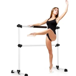 Ballet-Bar Ballettstange Ballett/Stretch Barre Höhenverstellbar Mobil 123 x 71 x 119CM