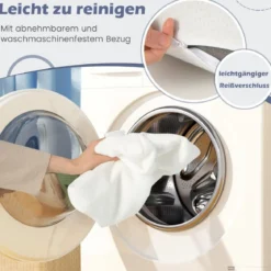 Bambus-Aktivkohle Kopfkissen 2er Set 40 x 60 cm Schlafkissen für schmerzlindernden Schlaf Weiß