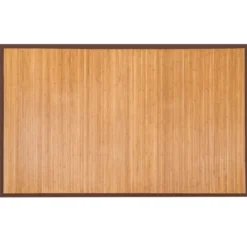 Bambusmatte Wohnzimmer Bambusteppich Bambus Küchenteppich 150 x 240 cm