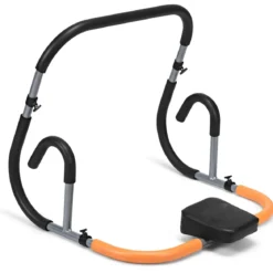 Bauchtrainer Bauchmuskeltrainer AB Trainer Roller mit Kissen für Crunches und Liegestütze