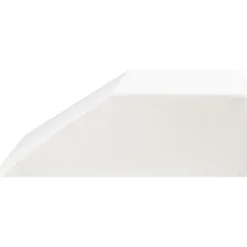 Bein-Kissen Beinruhekissen Beinhochlagerungskissen mit waschbarem Bezug Weiß 60 x 54 x 20 cm