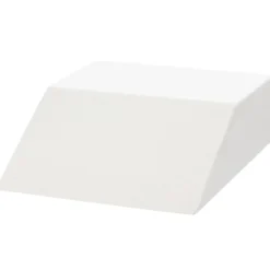 Bein-Kissen Beinruhekissen Beinhochlagerungskissen mit waschbarem Bezug Weiß 60 x 54 x 20 cm