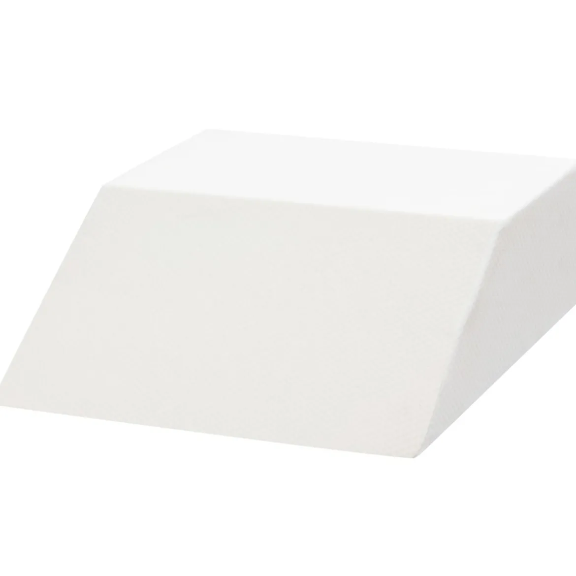 Bein-Kissen Beinruhekissen Beinhochlagerungskissen mit waschbarem Bezug Weiß 60 x 54 x 20 cm