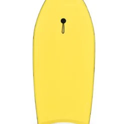 Bodyboard leichtgewichtig Schwimmbrett mit EPS-Kern & XPE Oberfläche für Kinder & Erwachsene 106cm Gelb