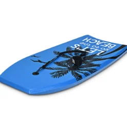 Bodyboard leichtgewichtig Schwimmbrett für den Strand für Kinder & Erwachsene 106cm Blau