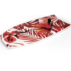 Bodyboard Schwimmbrett Schwimmboard leichtes Surfbrett 93 x 47 x 5,5 cm Rot
