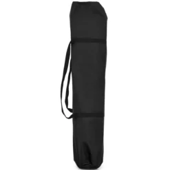 Campingbett Feldbett Klappbett Liege Bett klappbares Campingbett mit Seitentasche 190x73x42cm Schwarz