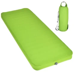 Camping Isomatte Schlafmatte inklusive Tragetasche 10 cm Dick Grün