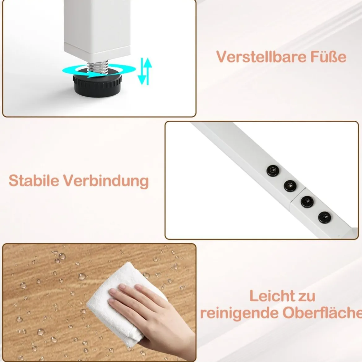 161 cm Industrielles Bücherregal mit Metallrahmen Freistehendes Lagerregal Anzeige Standregal Natur