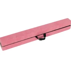 240 cm Kinder Schwebebalken klappbare Balancierbalken Gymnastikbalken mit Tragegriff Rosa