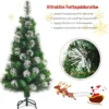120 cm Künstlicher Weihnachtsbaum mit Schnee Kiefer Scharnier-Baum