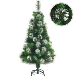 120 cm Künstlicher Weihnachtsbaum mit Schnee Kiefer Scharnier-Baum