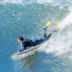 94 cm Langes Bodyboard für Kinder mit EPS Kern & XPE Deck & HDPE Unterseite Surfbrett Wirbelmuster