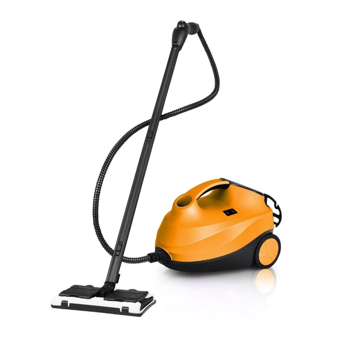 Dampfreiniger Dampfbesen 2000W Bodendampfreiniger mit 18 Zubehörteilen