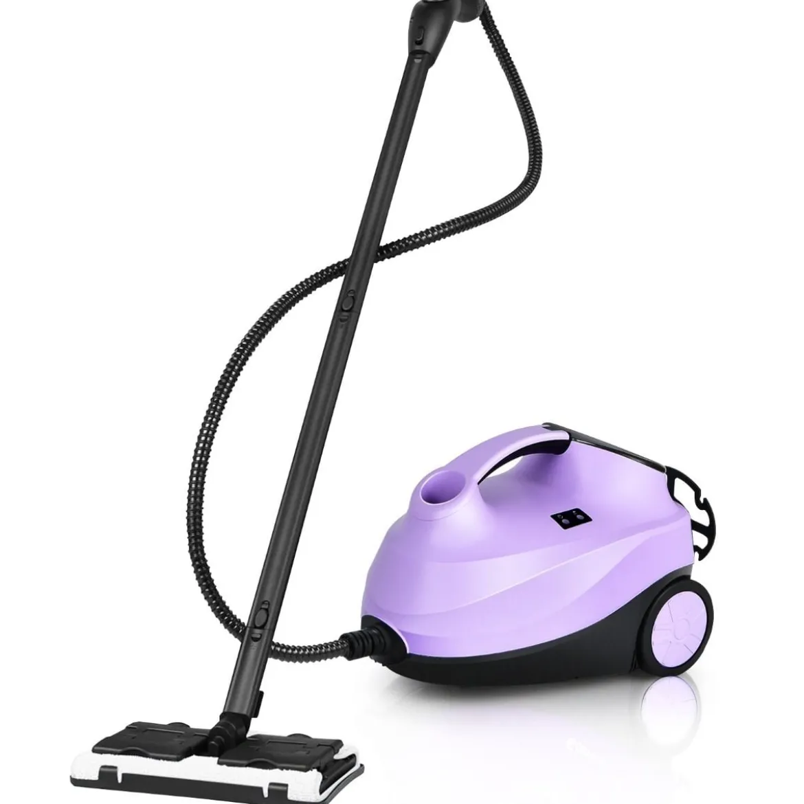 Dampfreiniger Dampfbesen 2000W Bodendampfreiniger mit 18 Zubehörteilen