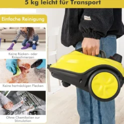 Dampfreiniger Flächenleistung: 108 m² Dampfdruck: 5 bar 1,8 L Wassertank