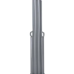 Doppelseitenmarkise Ausziehbare Seitenmarkise Markise Sichtschutz für Garten Beige 6 x 1,8 m