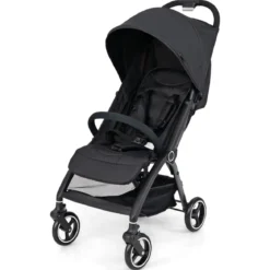 Einhändig Klappbare Kinderwagen mit Verstellbarer Rückenlehne & Verdeck Reisebuggy