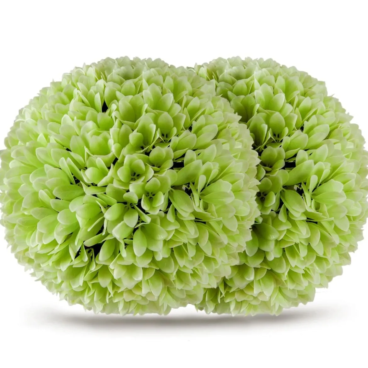 2er Buchsbaumkugel UV-beständige Dekokugeln Formschnitt Kunstpflanze Dekopflanze Ø28 cm