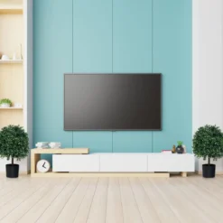 2er Set Künstlicher Formschnittbaum in Kugelform mit UV-geschützten Blättern & Früchten