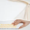 5er Set Schaumstoff Bausteine mit Ballgrube (Bälle nicht enthalten) & Cordstoff-Bezügen Kletterblöcke Spielbausteine Beige