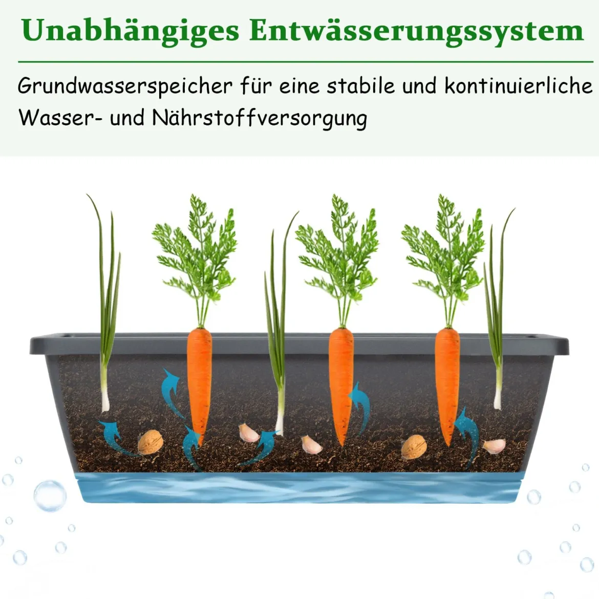 5-Etagen-Hochbeet Pflanzenständer Freistehende Pflanzenleiter 57 x 68,5x 114 cm Grau