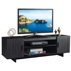 Fernsehschrank TV Schrank für TVs bis zu 65" Medienkonsole mit 2 Schränken 152 x 40 x 45 cm