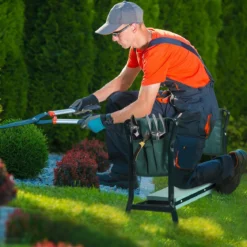 Garten Kniebank Gartenhocker Arbeitshocker für Gartenarbeit Knieschutz