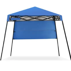 Gartenpavillon Gartenzelt mit Tasche tragbares Partyzelt 181x181x210cm Blau