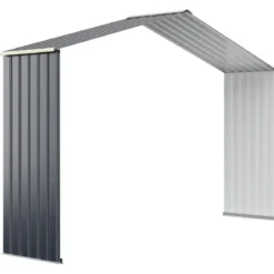 Gerätehaus Verlängerung Metall Geräteschuppen Verlängerung (nur für das Gerätehaus mit Artikel-Nr. 13248905)