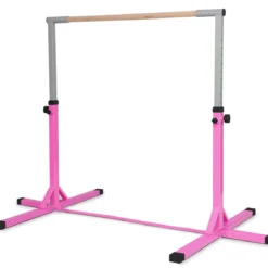 Gymnastik Turnreck Höhenverstellbare Turnstangen Belastbare Reckstange Rosa/Blau/Lila