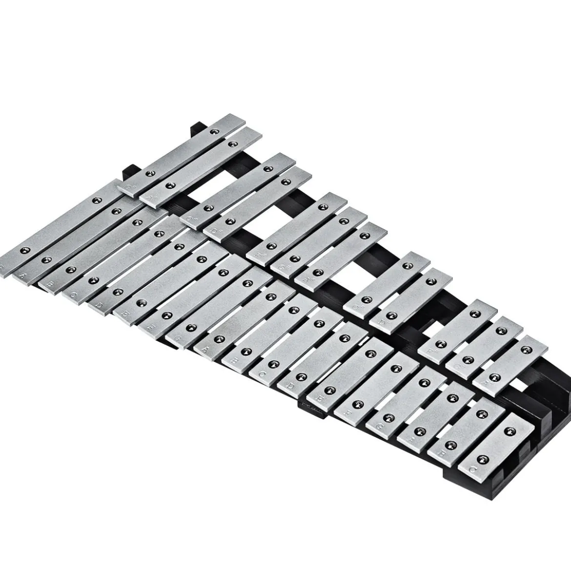 Handpercussion Glockenspiel Xylophon mit Schlägel Tragetasche 30 Noten