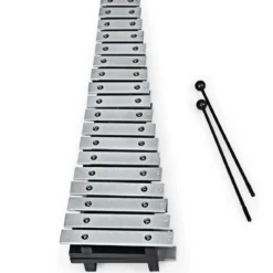 Handpercussion Glockenspiel Xylophon mit Schlägel Tragetasche 30 Noten