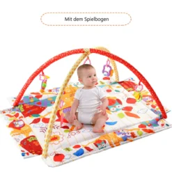 2 in 1 Baby Krabbeldecke Spielbogen Spielmatten