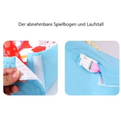 2 in 1 Baby Krabbeldecke Spielbogen Spielmatten