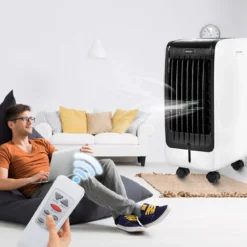 3 in 1 Mobile Luftkühler 75W Ventilator Luftreinigung & Luftbefeuchter