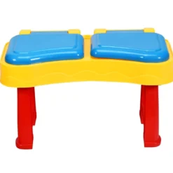 2-in-1 Sand- & Wasserspieltisch Sandkastentisch Spieltisch Sandkasten Spielzeug für innen- & Außen für Kinder 31-teilig