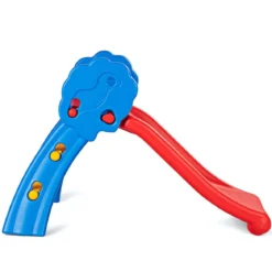 2-in-1 Spiel-Set Faltbare Rutsche Kinder Rutschbahn Kinderrutsche Gartenrutsche für Indoor und Outdoor