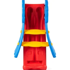 2-in-1 Spiel-Set Faltbare Rutsche Kinder Rutschbahn Kinderrutsche Gartenrutsche für Indoor und Outdoor