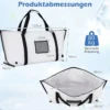 Isolierte Fisch-Kühltasche für Gefangene Fisch-Tötungstasche Angeltaschen 122 x 46 x 51 cm