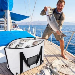 Isolierte Fisch-Kühltasche für Gefangene Fisch-Tötungstasche Angeltaschen 98 x 46 x 50 cm