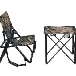Jagdstuhl Campingstuhl Klappstuhl Faltbarer Unauffälliger Truthahn-Jagdstuhl 52x49x70 cm Tarnfarben