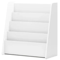 Kinder Bücherregalmit 4 Ablagefächern Kinderregal Zeitschriftenständer bücherständer
