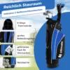 Kinder Komplettes Golf-Schlägerset Rechtshänder Golfset für Kinder von 11-13 Jahren Blau