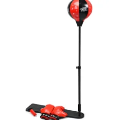 Kinder Punchingball 85-130cm höhenverstellbar Standboxball Boxset Boxsack Set